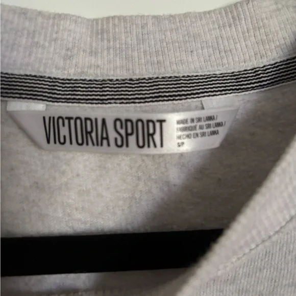 Victoria's Secret Gray Sweatshirt with Red Logo - Picture 3 of 3